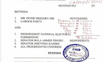 Reaction from APC and Nigerians to Obi's use of Tinubu's alleged drug case