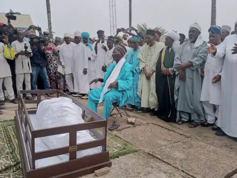 Ex-World Court Judge, Bola Ajibola, Burial