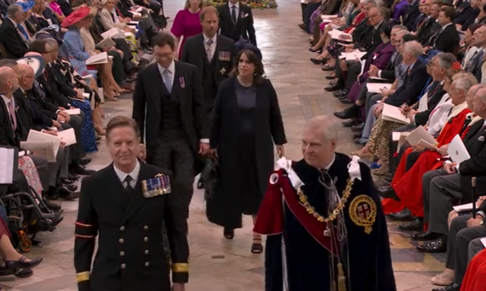 Prince Charles's coronation Duke of Sussex looked happy and relaxed