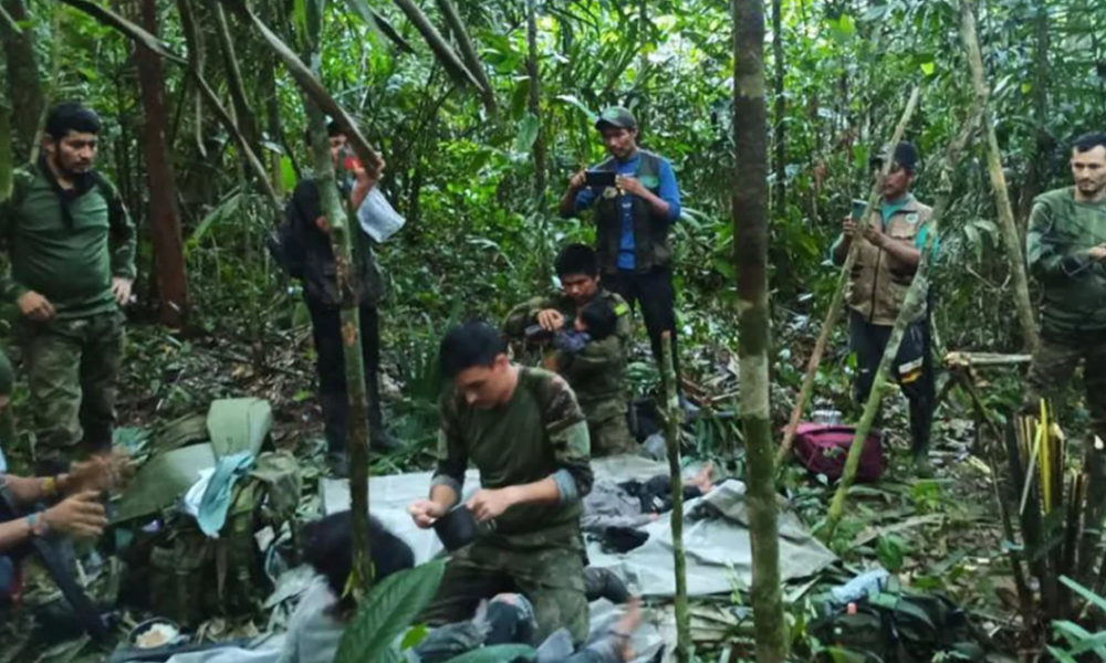 Surviving Like 'Children of the Jungle, Colombian President Says About Missing Children Found After 40 Days in the Amazon.