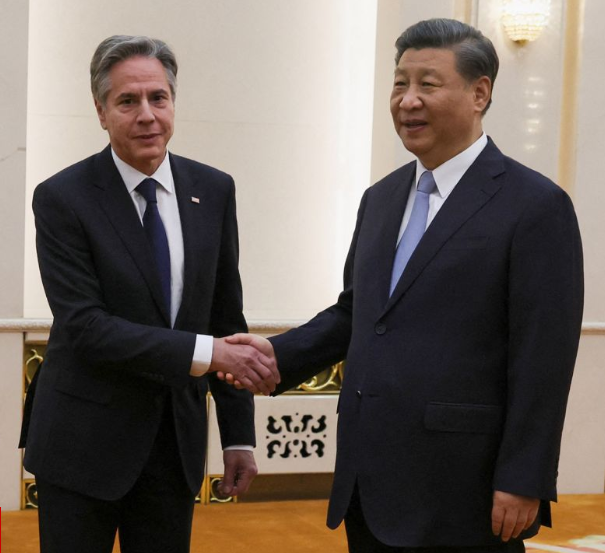 Aimed at Cooling Tensions as US Secretary of State Speaks with Chinese Leader
