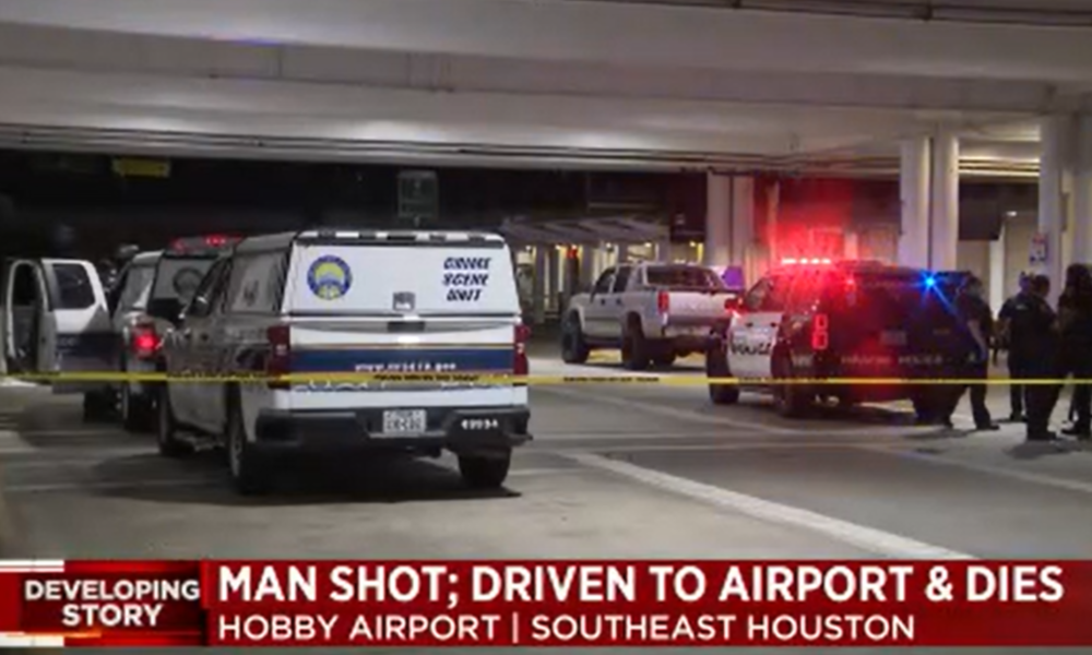 Tragedy struck in a harrowing incident at an airport in Texas when a man, injured in a shooting