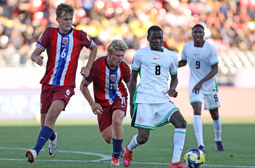 Nigeria’s Flying Eagles lose 2–1 to Norway in their FIFA U20 World Cup opener