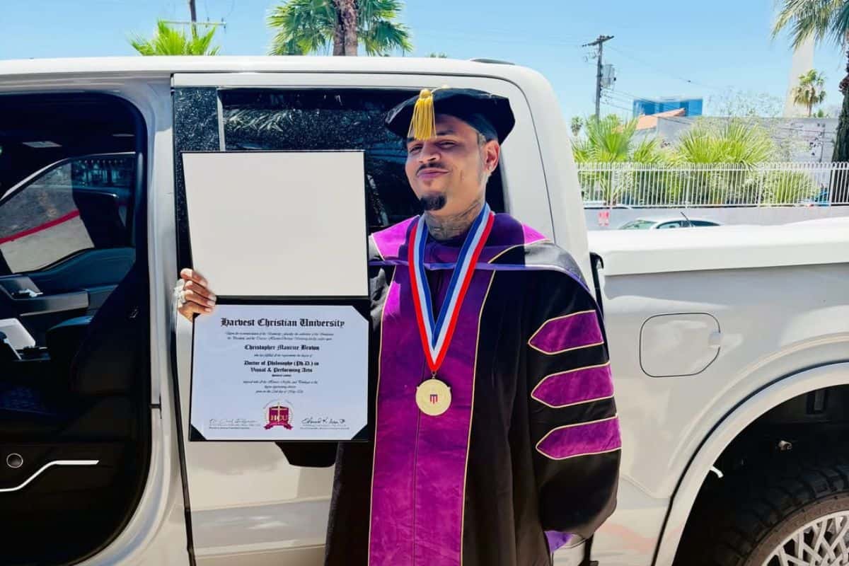 Chris-Brown-doctorate-degree